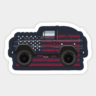 USA Bronco Sticker